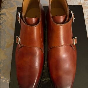 Magnanni Double Monk Strap Oxfords